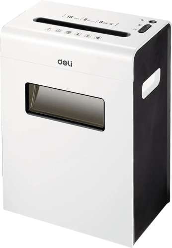 Уничтожитель бумаг Deli Touch E9921-EU,  P-4,  3х16мм, 6 лист. одновременно, 16л