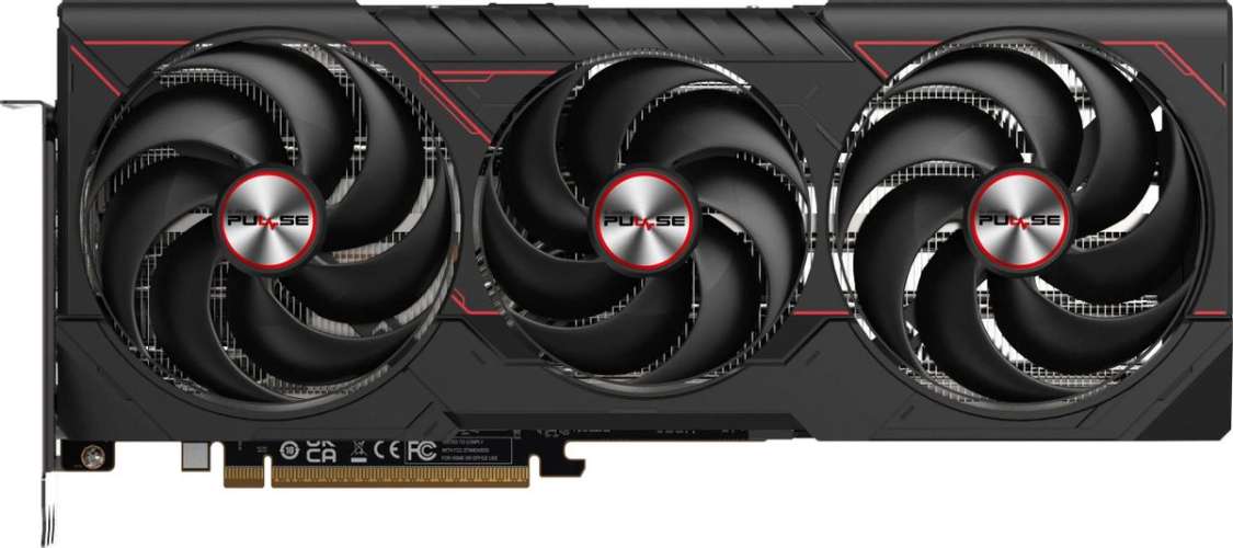 Видеокарта Sapphire AMD  Radeon RX 9070XT 11348-03-20G PULSE AMD RADEON RX 9070 XT GAMING 16GB 16ГБ Pulse, GDDR6, Ret