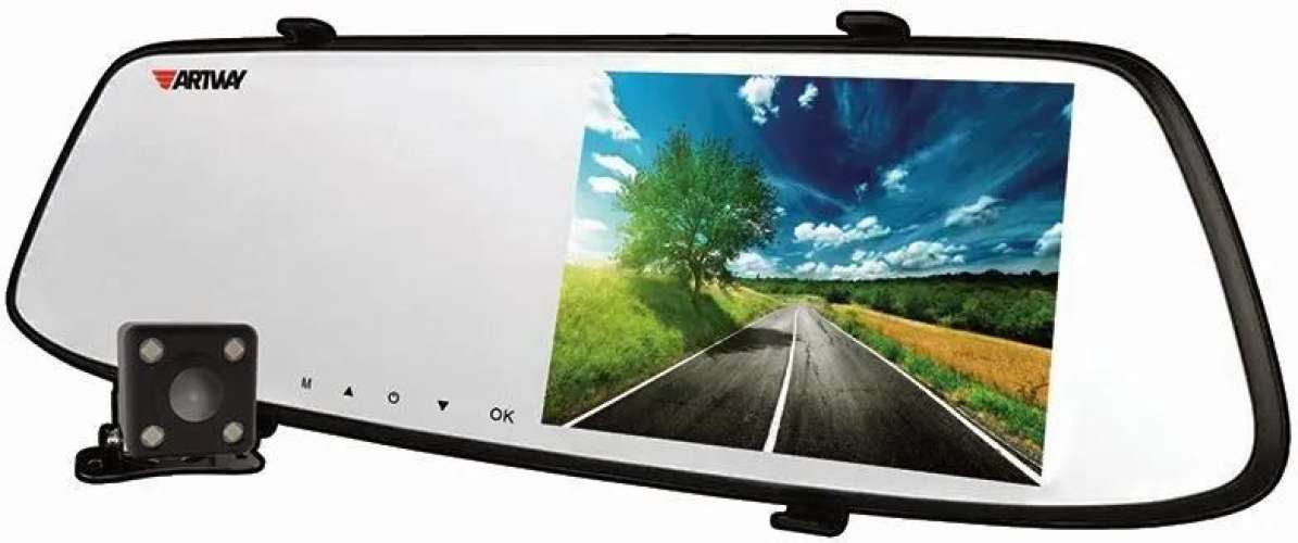 Видеорегистратор ARTWAY AutoCam AV-604,  черный