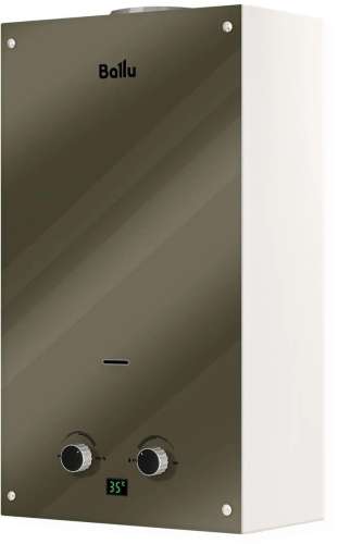 Водонагреватель проточный Ballu Fiery Glass Mirror GWH 10,  газовый
