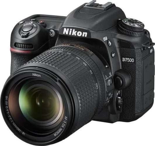 Зеркальный фотоаппарат Nikon D7500 kit ( 18-140mm f/3.5-5.6G VR),  черный