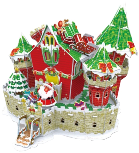 CubicFun Christmas Castle P646h