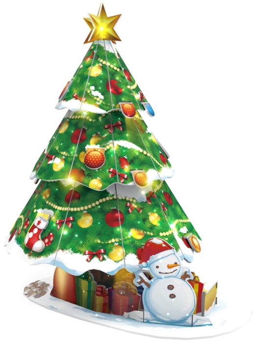 CubicFun Twinkling Christmas Tree P680h