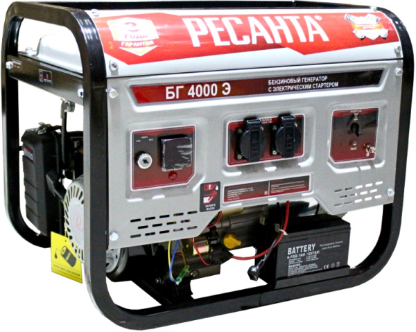 Resanta BG 4000 R 64 электростартер