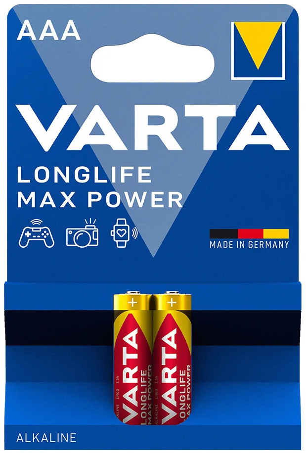 Varta  LongLife Max Power 4 2 шт