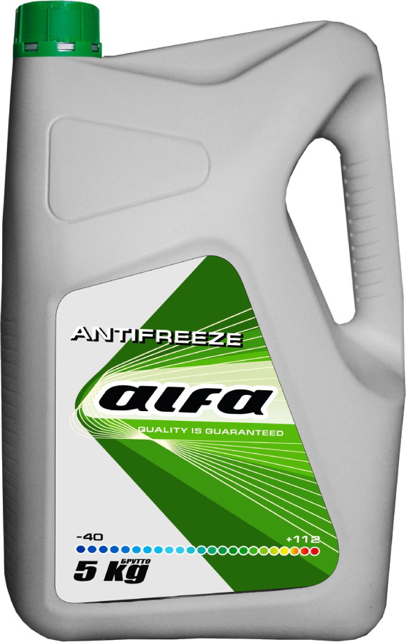 Alfa Anti-Freeze Green 5 л