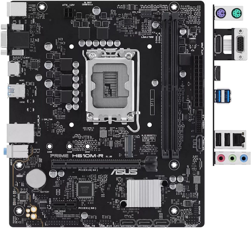 Asus PRIME H610M-R D4 DDR5