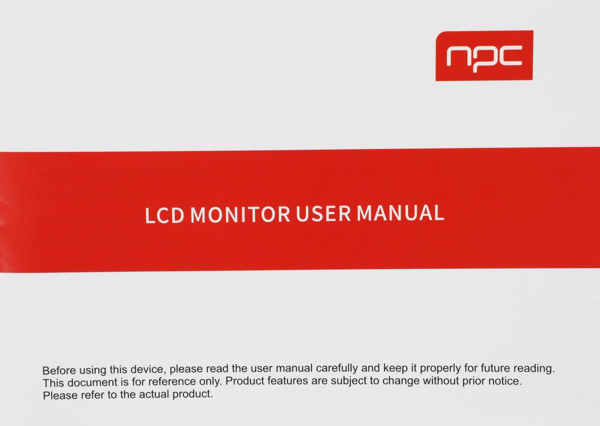 27" Монитор NPC MZ2707,  2560x1440,  IPS,  165Гц,  2хHDMI,  1хDP,  черный