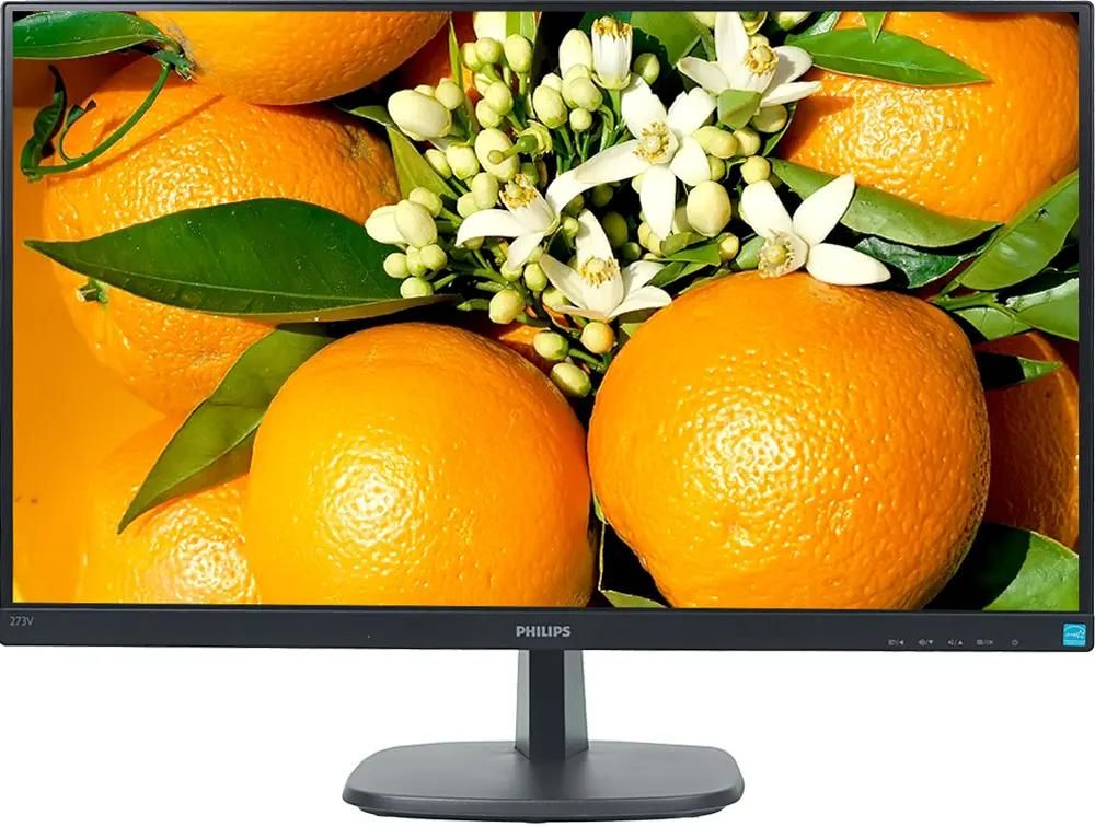 27" Монитор Philips 273V7QDAB (00/01),  1920x1080,  IPS,  75Гц,  1хHDMI,  черный