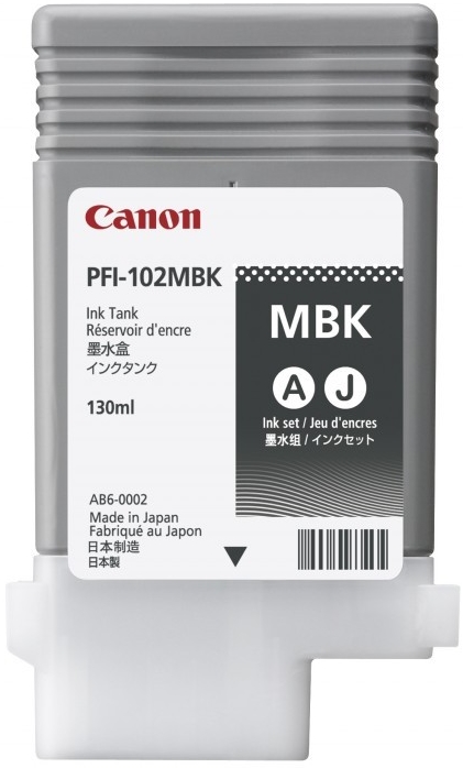Canon PFI-102Y 089 матовый черный