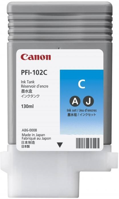 Canon PFI-102Y 089 голубой