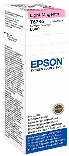 Epson T67 светло-пурпурный