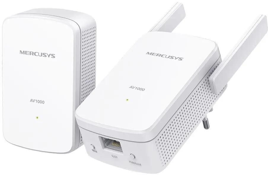 Адаптер Powerline PowerLine MERCUSYS MP510 KIT Gigabit Ethernet,  2 шт.