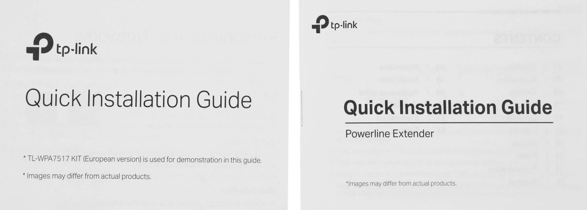 Адаптер Powerline PowerLine TP-LINK TL-WPA7517 KIT Gigabit Ethernet,  2 шт.