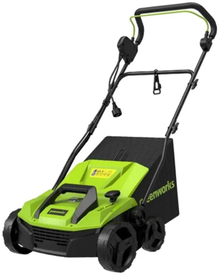 Аэратор Greenworks GDT15 электр. 1600Вт 3200об/мин (2515507)
