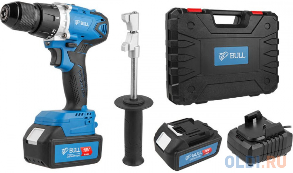 Аккумуляторная дрель-шуруповерт BULL SR 1802