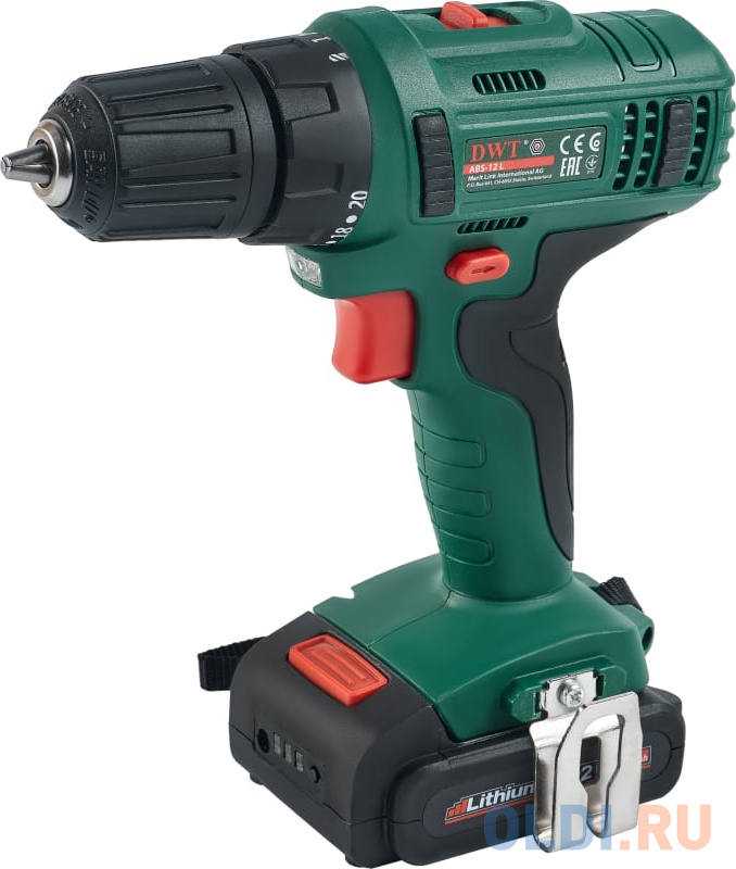 Аккумуляторная дрель-шуруповерт DWT ABS-12 L-2 BMC