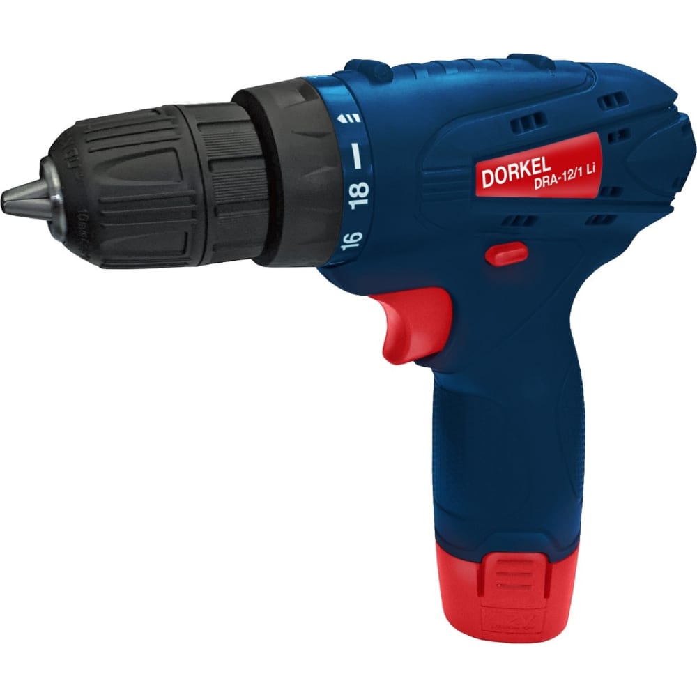 Аккумуляторная дрель-шуруповерт Dorkel DRA-12/1 Li - купить по низким ...