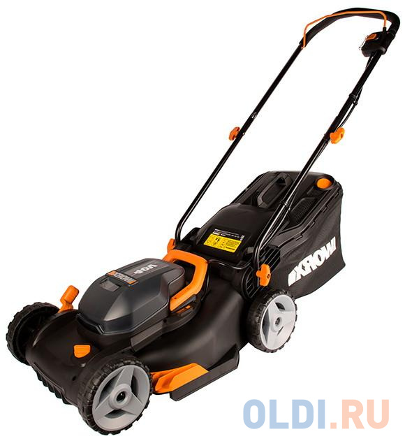 Аккумуляторная газонокосилка WORX WG743E