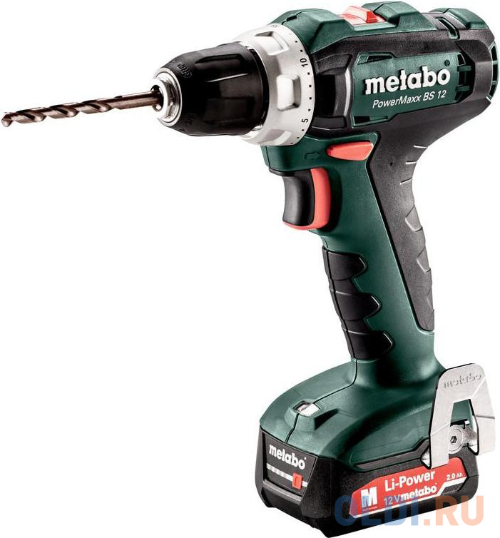 Аккумуляторный шуруповерт Metabo PowerMaxx BS 12