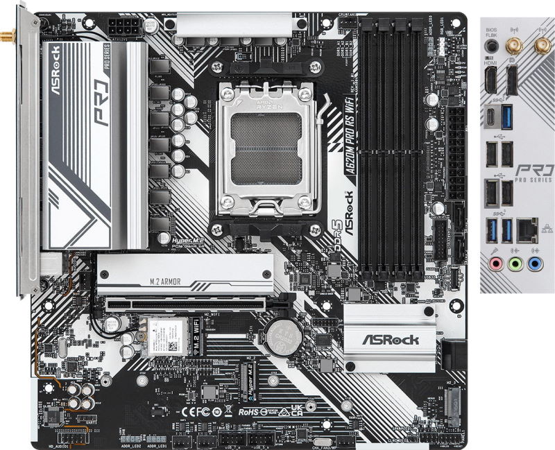 ASRock A620M Pro RS WiFi