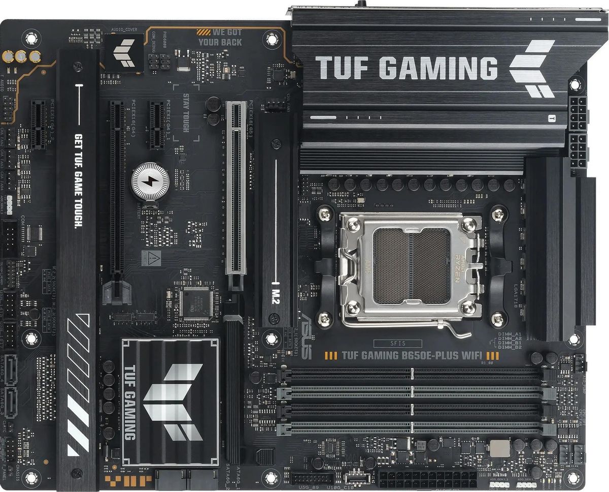 ASUS TUF GAMING B650E-PLUS WIFI, SocketAM5, AMD B650, ATX, Ret