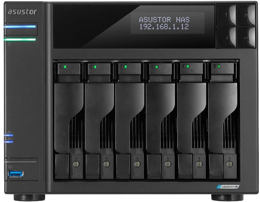 ASUSTOR Lockerstor 6 Gen2 ОЗУ 8 ГБ