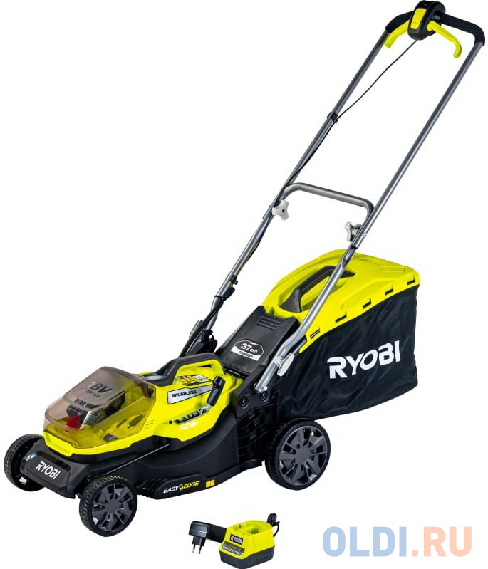 Бесщеточная газонокосилка Ryobi RY18LMX37A-150