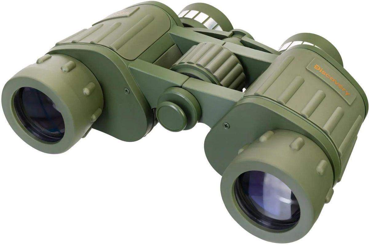 Бинокль DISCOVERY Field 78664,  10 - 10 x 42,  Porro,  зеленый