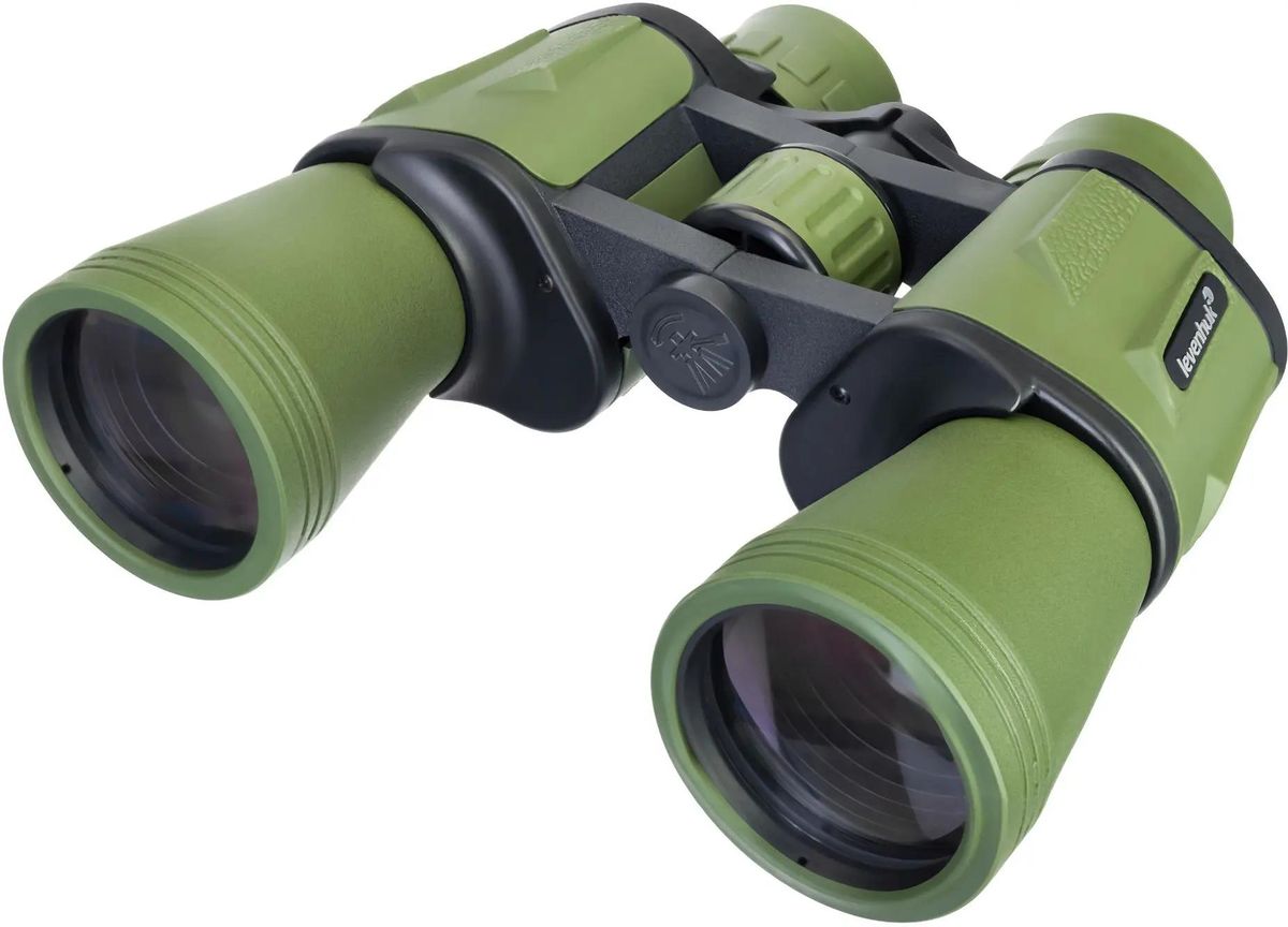Бинокль LEVENHUK Travel 79575,  10 - 10 x 50,  Porro,  зеленый