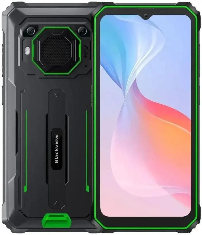 Смартфон BLACKVIEW BV6200 Plus 8/256Gb,  зеленый / черный