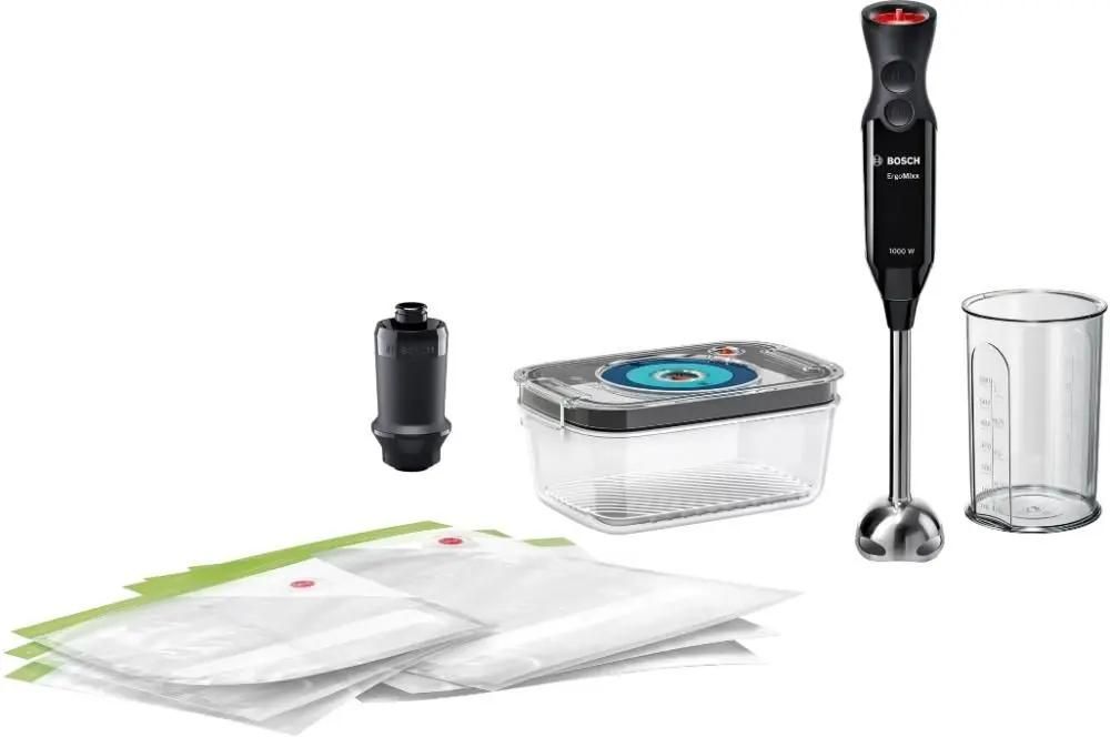 Блендер Bosch ErgoMixx MS6CB61V1,  погружной,  черный
