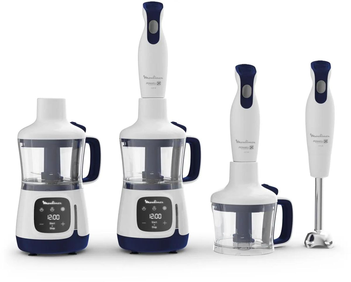Блендер Moulinex DD55W110,  стационарный,  белый