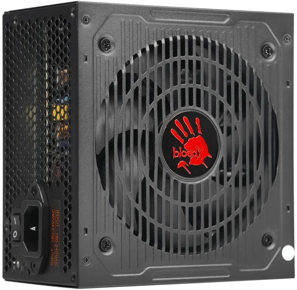 Блок питания BLOODY BD-PS500W,  500Вт,  120мм,  черный, retail