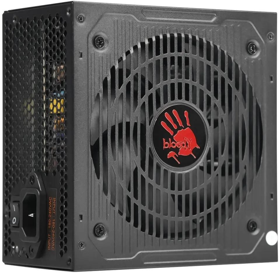 Блок питания BLOODY BD-PS600W,  600Вт,  120мм,  черный, retail