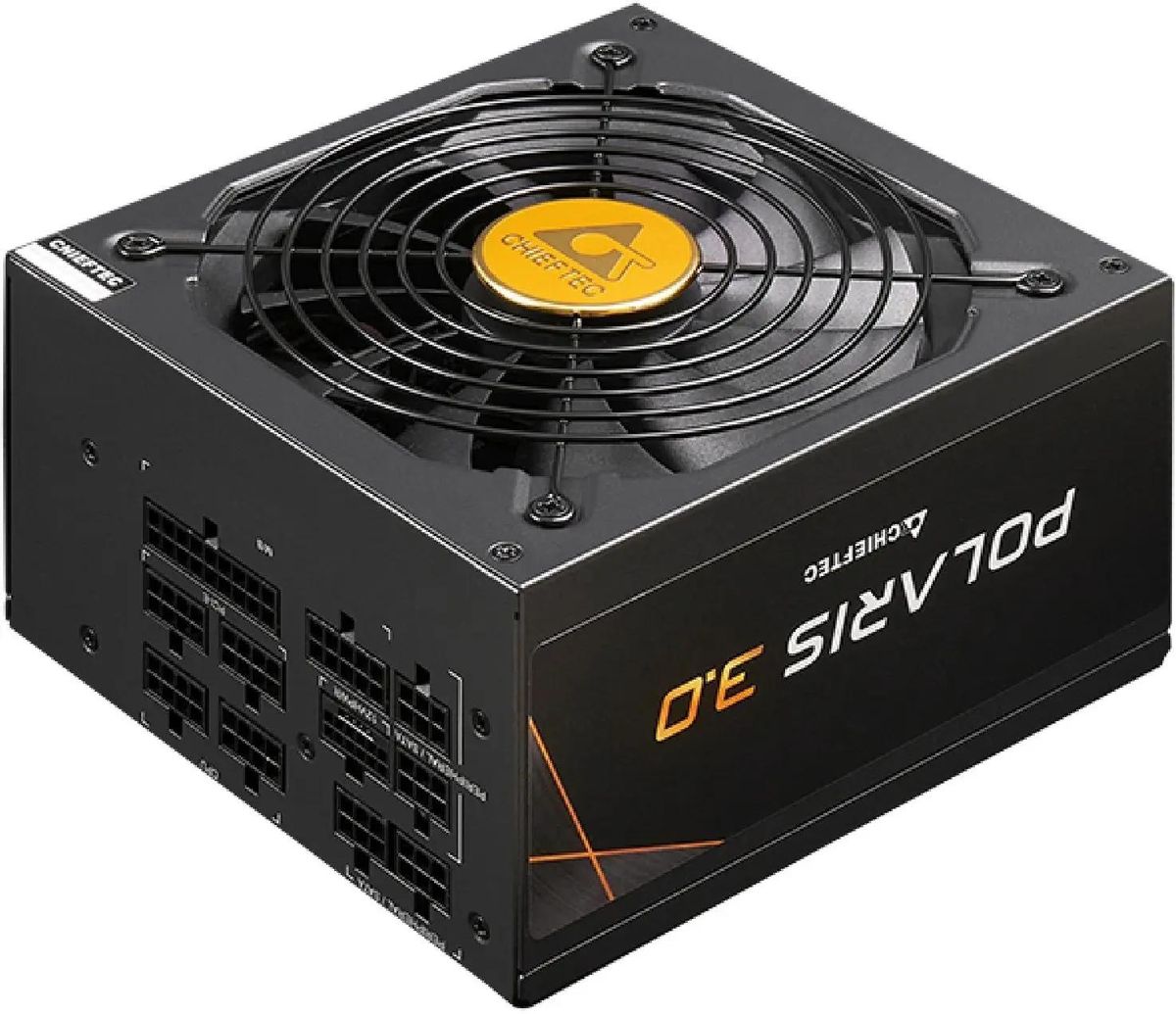 Блок питания CHIEFTEC Polaris PPS-850FC-A3,  850Вт,  135мм,  черный, retail
