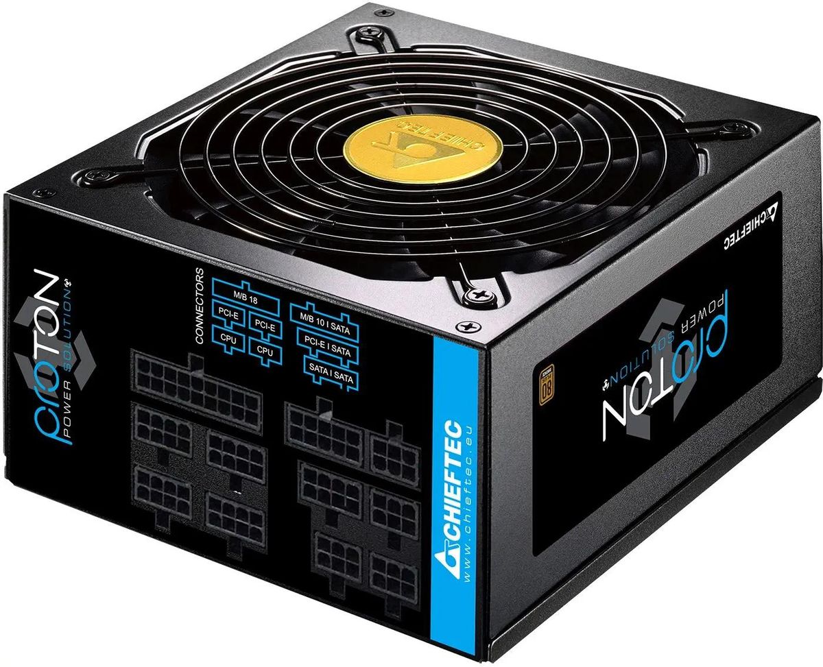 Блок питания CHIEFTEC Proton BDF-850C,  850Вт,  140мм,  черный, retail