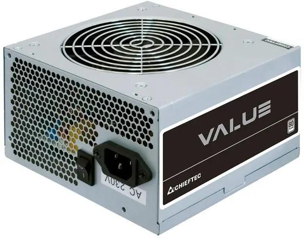 Блок питания CHIEFTEC VALUE APB-400B8,  400Вт,  120мм,  серый