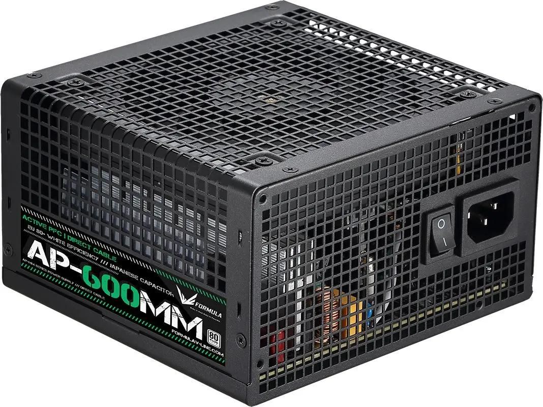 Блок питания Formula AP-600ММ,  600Вт,  120мм,  черный, retail