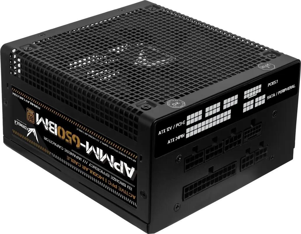 Блок питания Formula AP-650MB,  650Вт,  140мм,  черный, retail