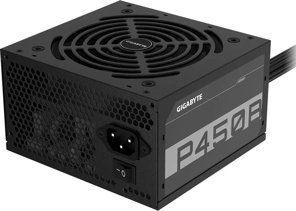 Блок питания GIGABYTE GP-P450B,  450Вт,  120мм,  черный, retail