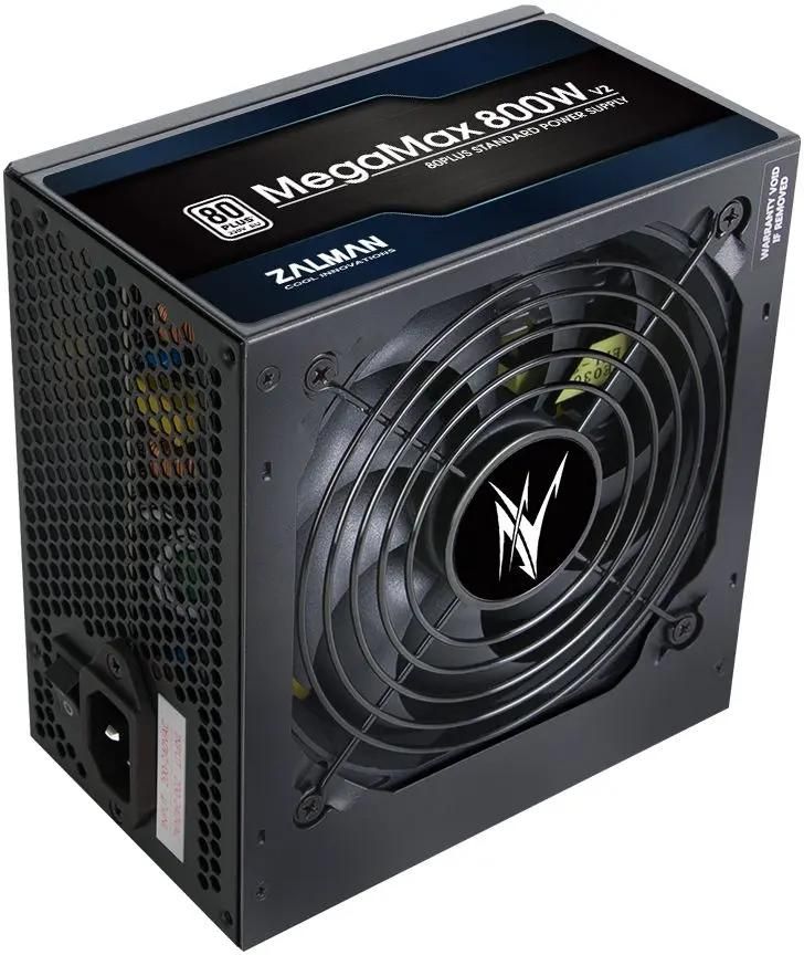 Блок питания Zalman ZM800-TXII V2,  800Вт,  120мм,  черный, retail