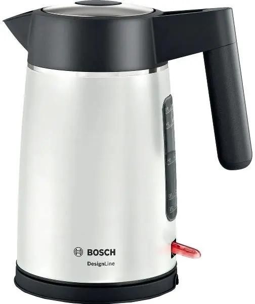 Чайник электрический Bosch TWK5P471, 2400Вт, серый и черный