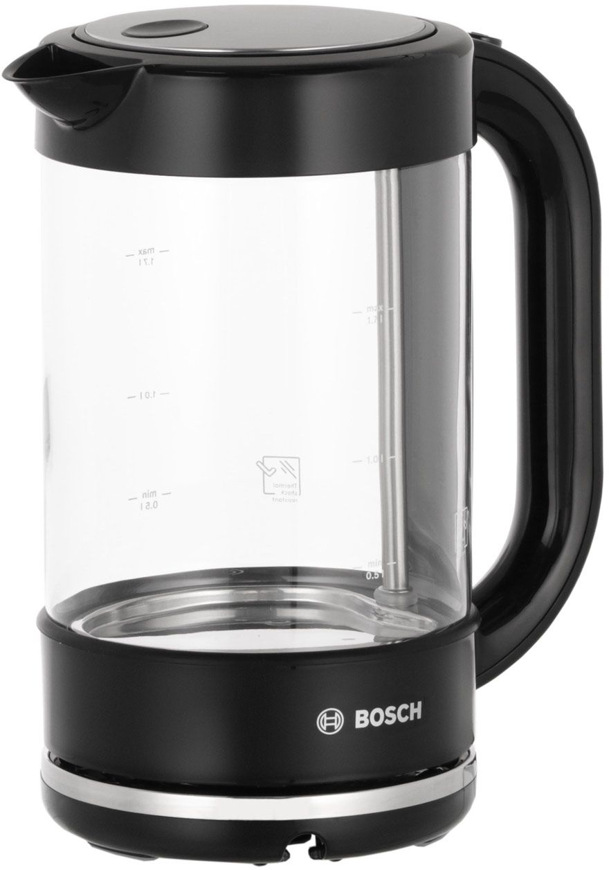 Чайник электрический Bosch TWK70B03, 2400Вт, черный