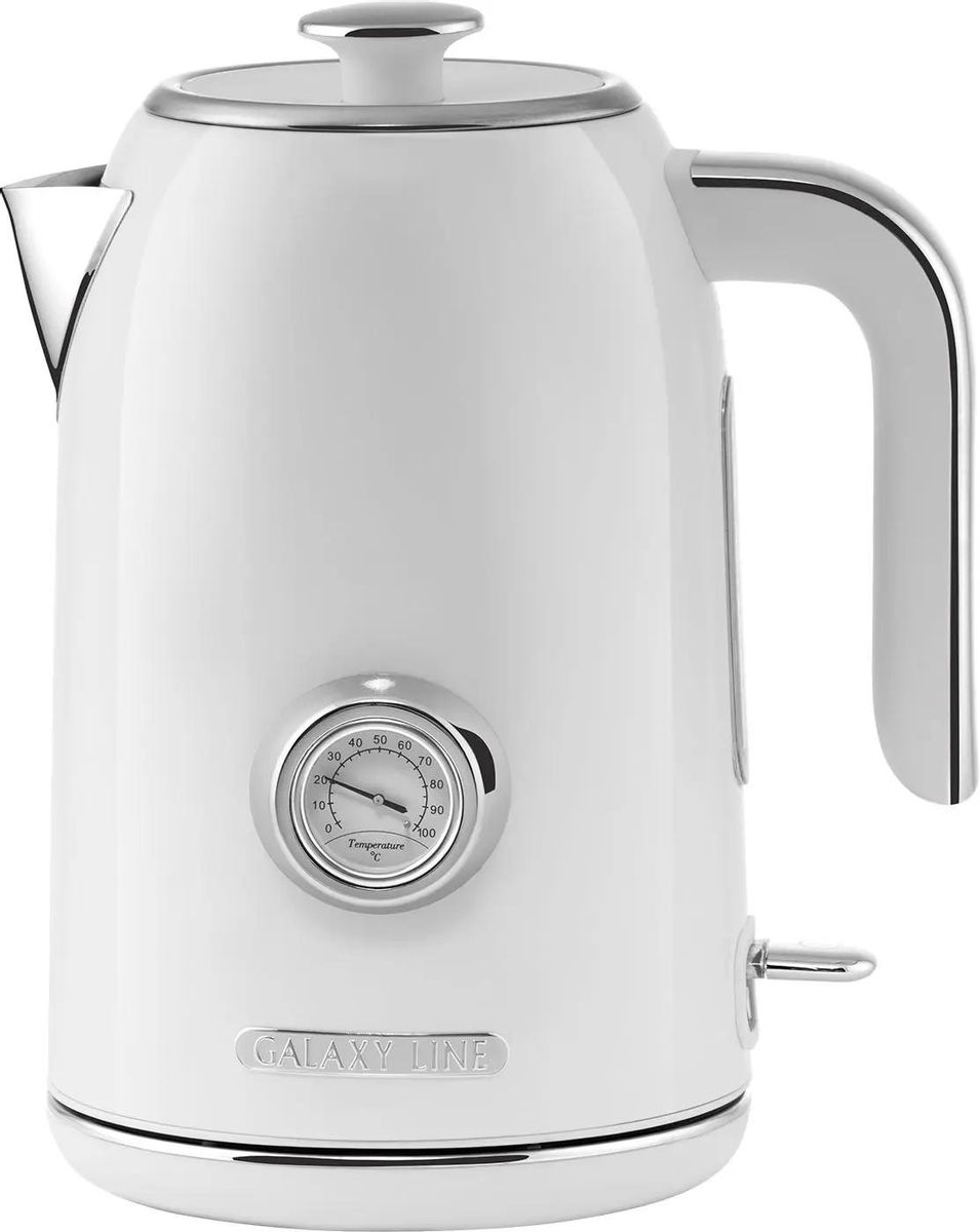 Чайник электрический GALAXY LINE GL 0352, 2200Вт, сливочный
