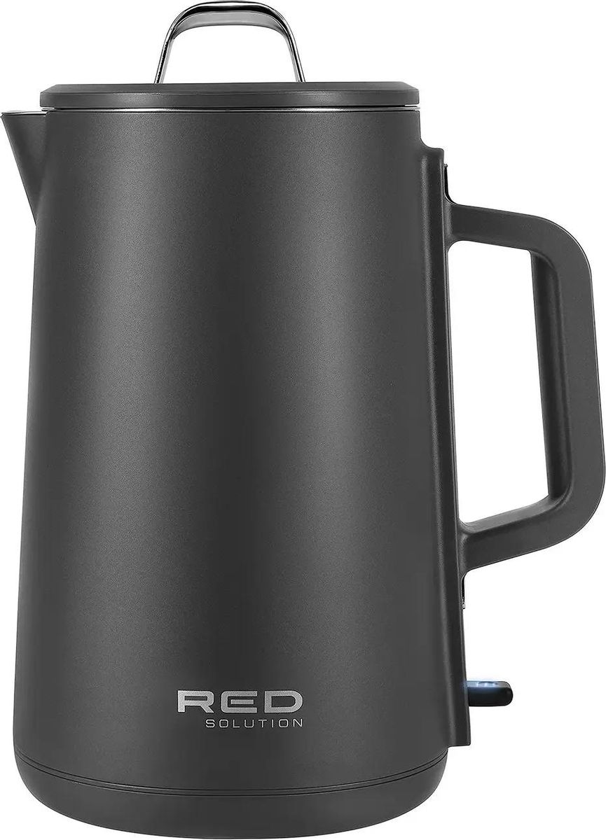 Чайник электрический RED SOLUTION АМ102, 1800Вт, серый