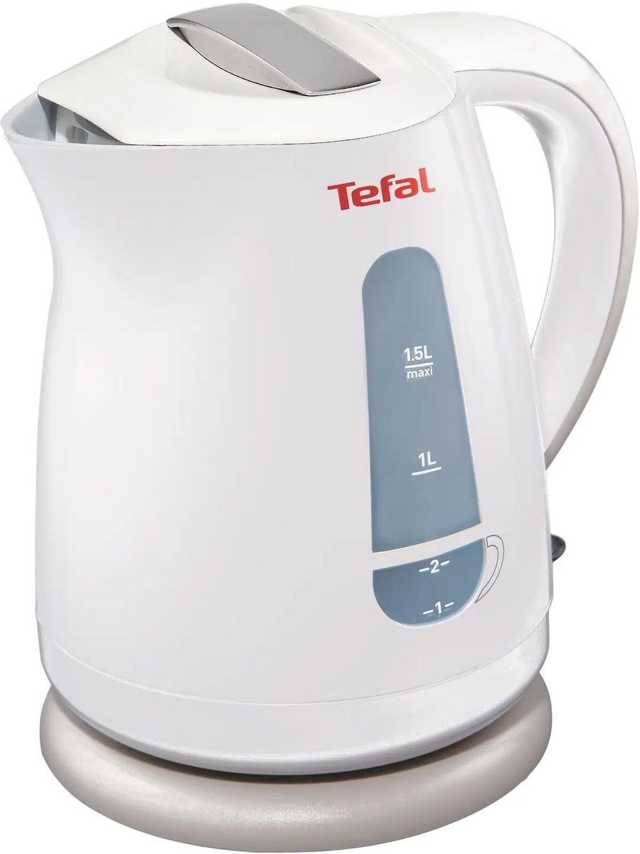 Чайник электрический Tefal Express Plastic KO29913E, 2200Вт, белый