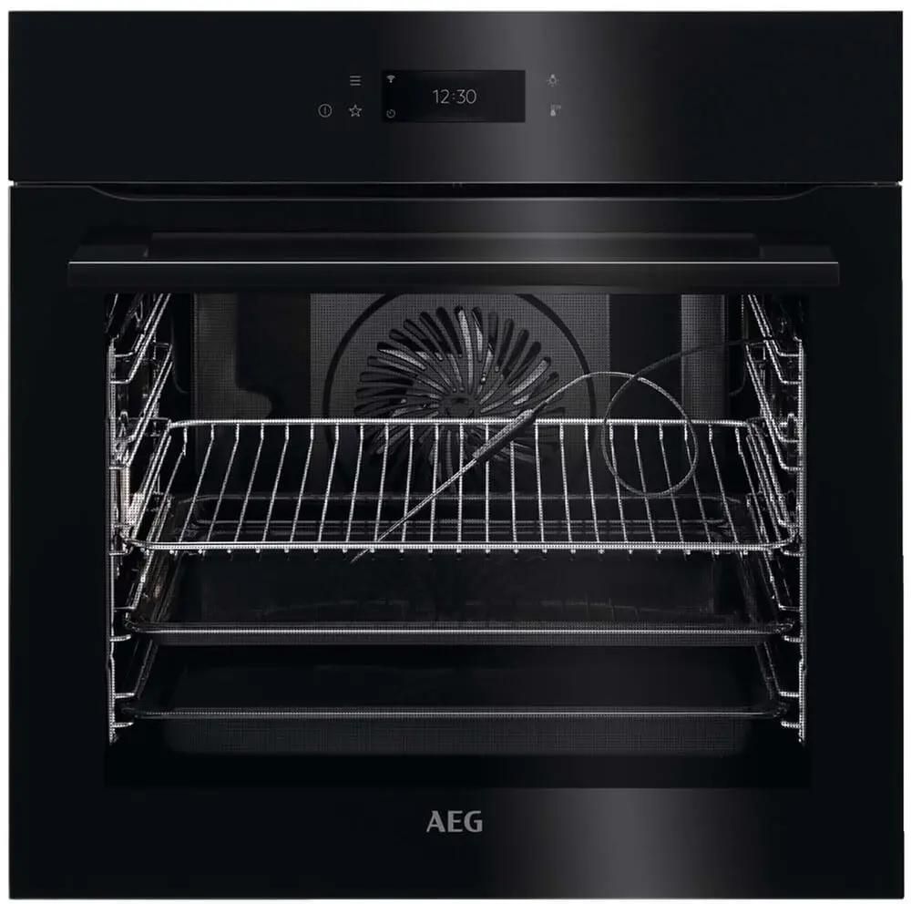 Духовой шкаф AEG BPE748380B,  черный
