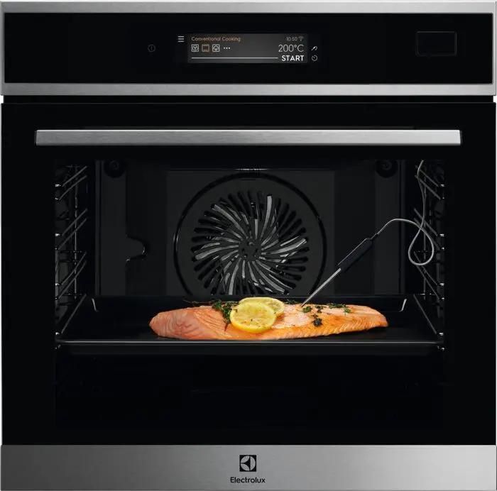 Духовой шкаф Electrolux EOC9P31WX,  черный/серебристый