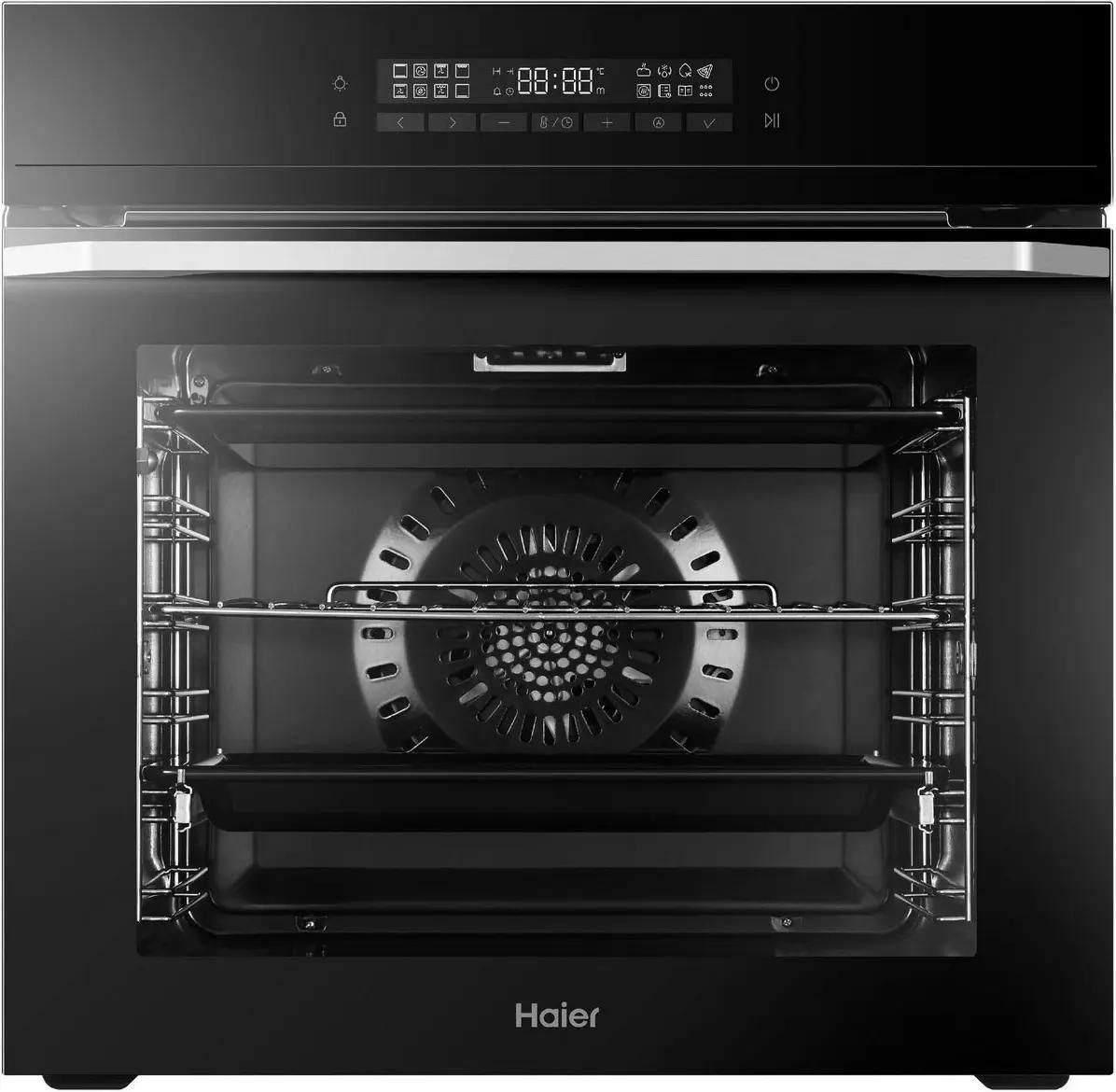 Духовой шкаф HAIER HOQ-F5AAGB,  черный